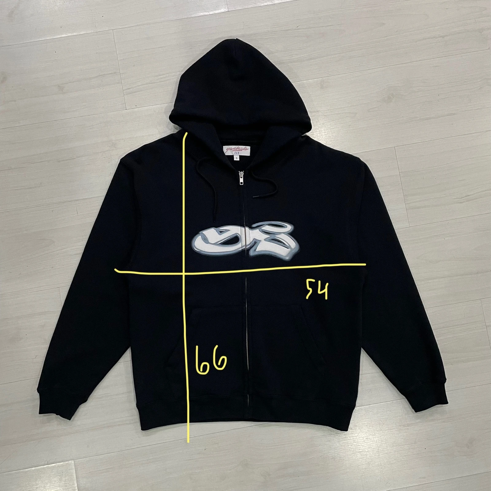 Sudadera Yardsale - YS Spray Hoodie (Preto) – photo 4